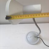 Vintage grey metal desk lamp