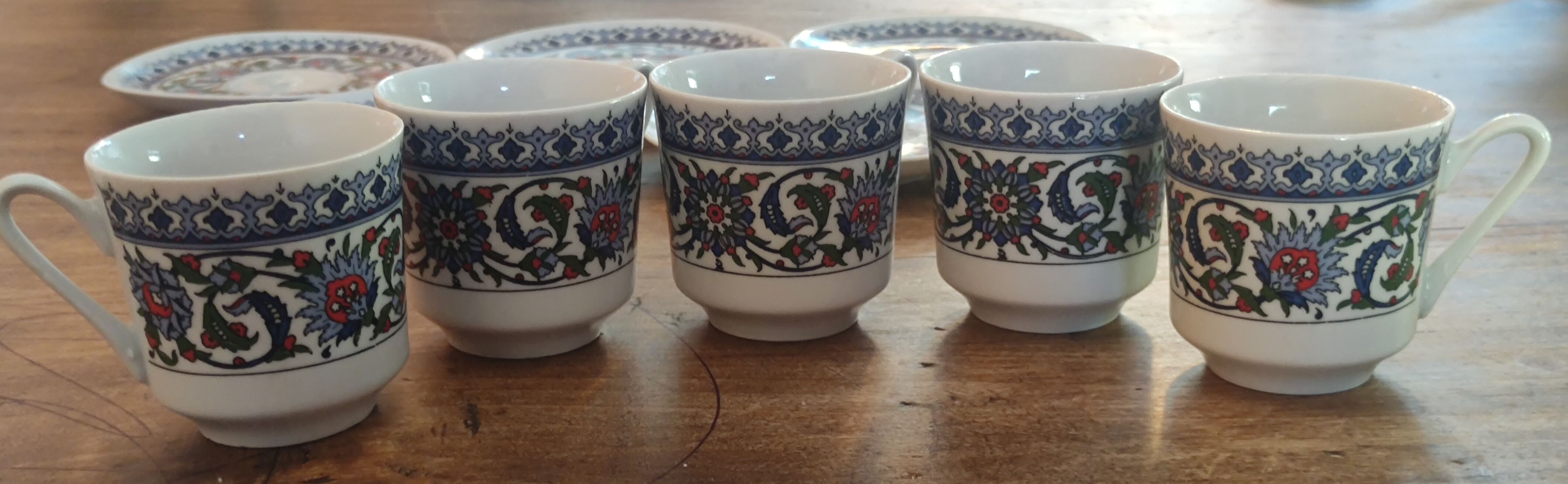 Vintage/Turkish porcelain coffee service