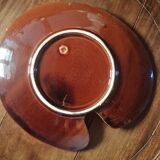 Ancien plat style palette de peinture signé Vallauris