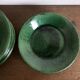 Set of 6 Aegitna glazed earthenware plates 1960