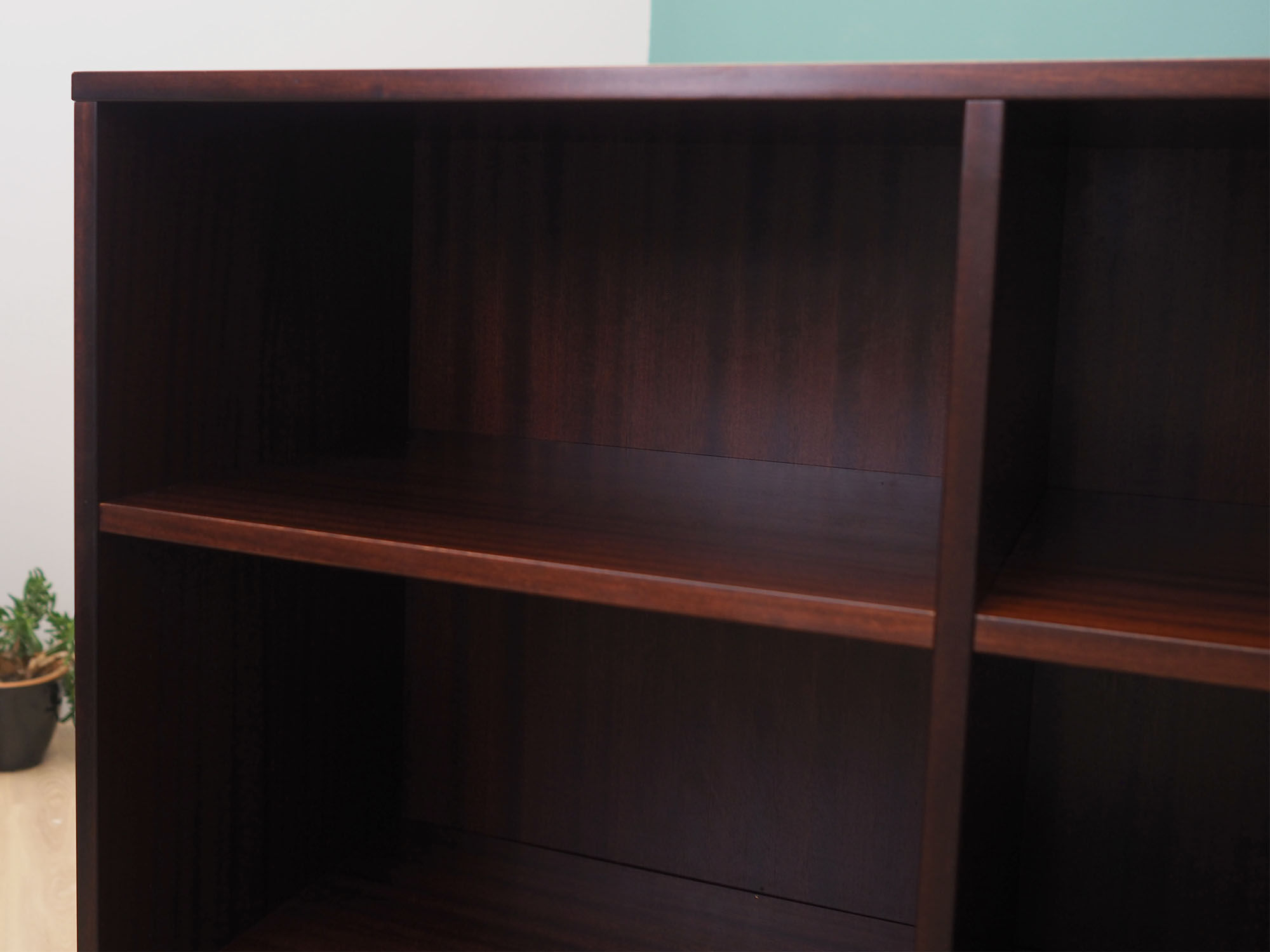Mahogany bookcase, Danish design, 1960s, production: Denmark