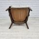 1960s, Danish high-backed armchair, reupholstered, furniture cowhide, oak.