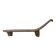 Banc africain primitif vintage en bois sculpté