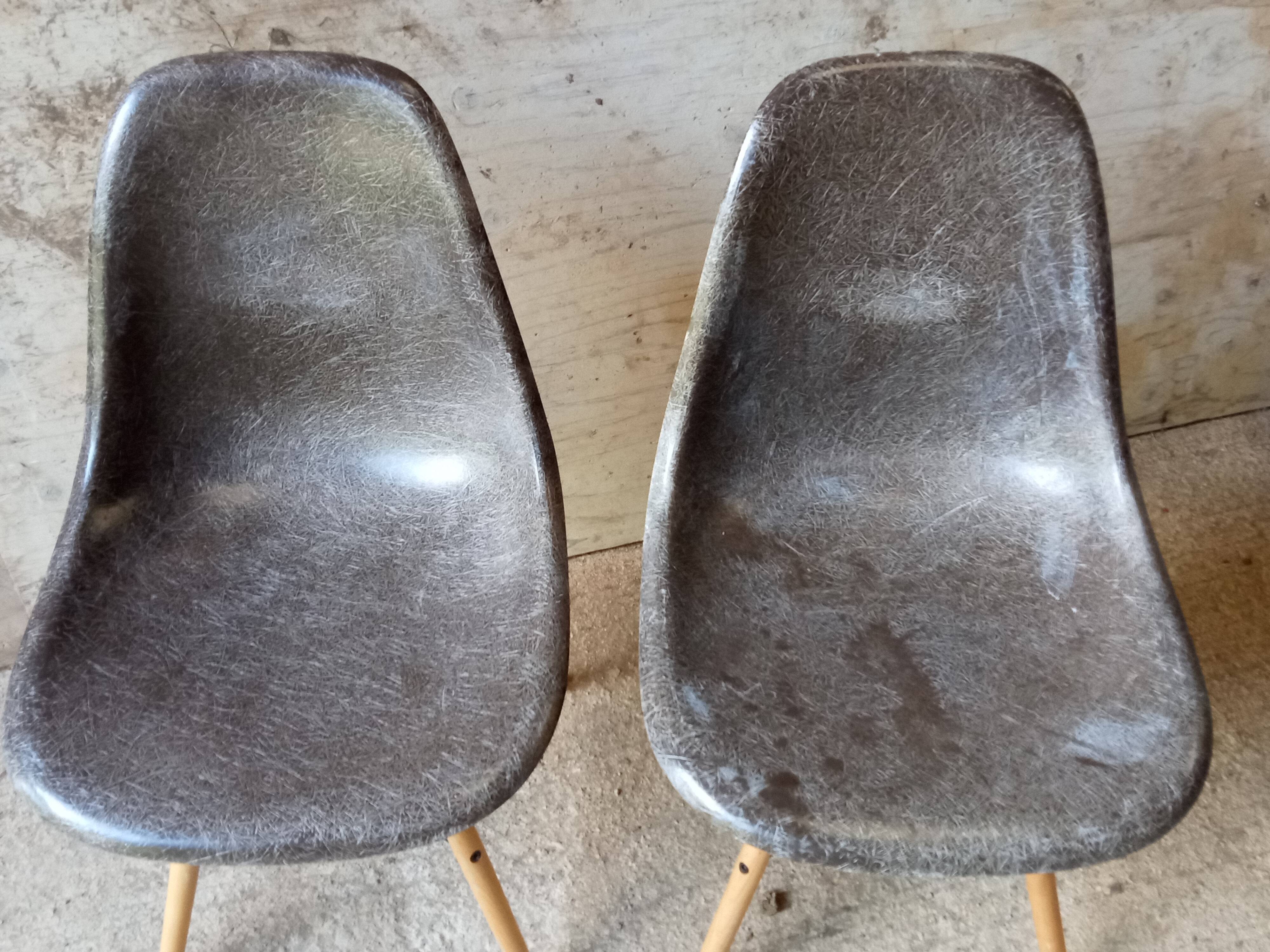 Eames DSW Fiberglass Chair