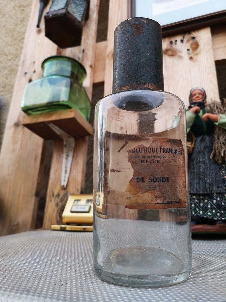 Old pharmacy bottle