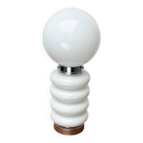 Space age glass table lamp from the mid-century by Carlo Nason for JBS, 1960s.