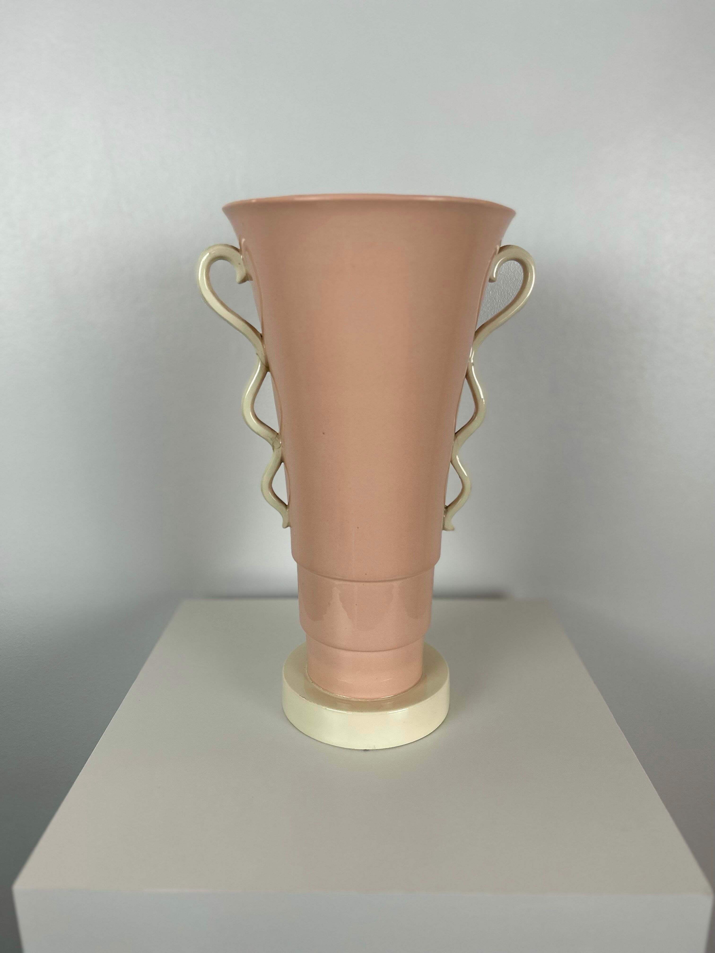 Earthenware vase - boch la louviere - belgium