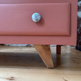 Colorful vintage dresser