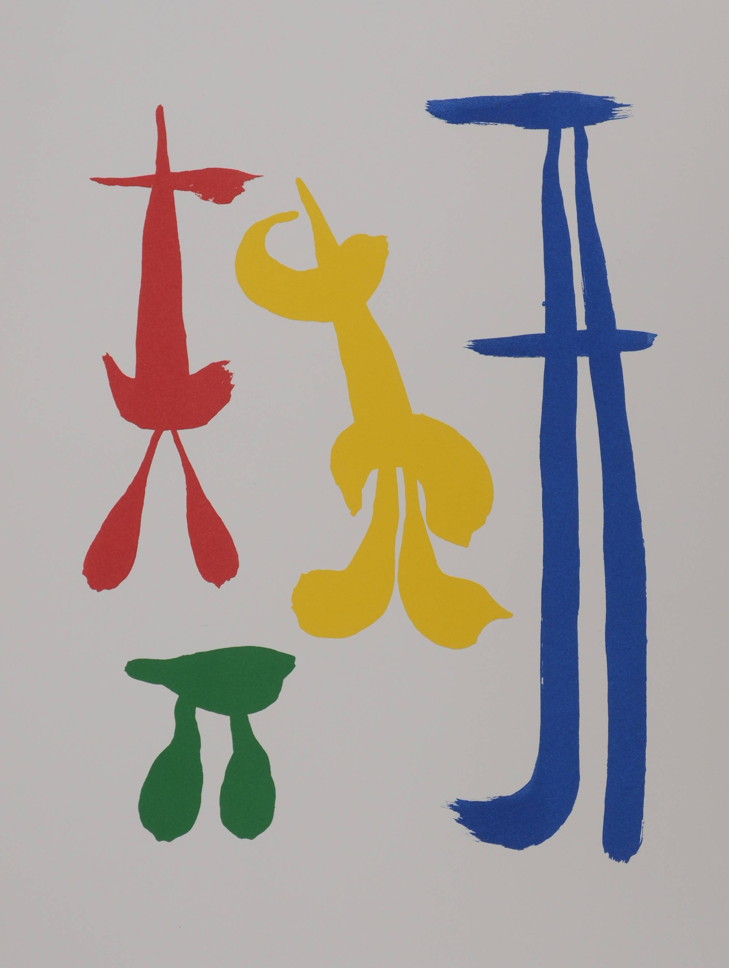 Joan Miro: Surrealist Family, Signed Lithograph