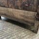 Antique Louis XV style solid oak sideboard with 2 drawers and 2 doors