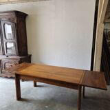 Dining room set table and 6 chairs Maison Regain in Elm