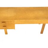 Low oak chest of drawers, Svensk Möbelindustri, Sweden, 1960