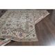 1960s Persian Handmade Wool Cotton Beige Oversized Area Rug 269x385