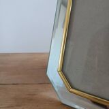 Old beveled mirror frame