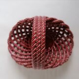 Braided basket in slurry