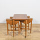 Mid-century Danish nesting tables by Poul Hundevad for Novy Domov, Czechoslovakia, 1960s, set of 5