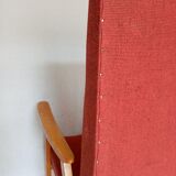 Red armchair