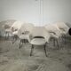 Ensemble de 6 chaises design Saarinen, édition Knoll