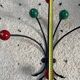 Vintage wall coat rack from the 50s