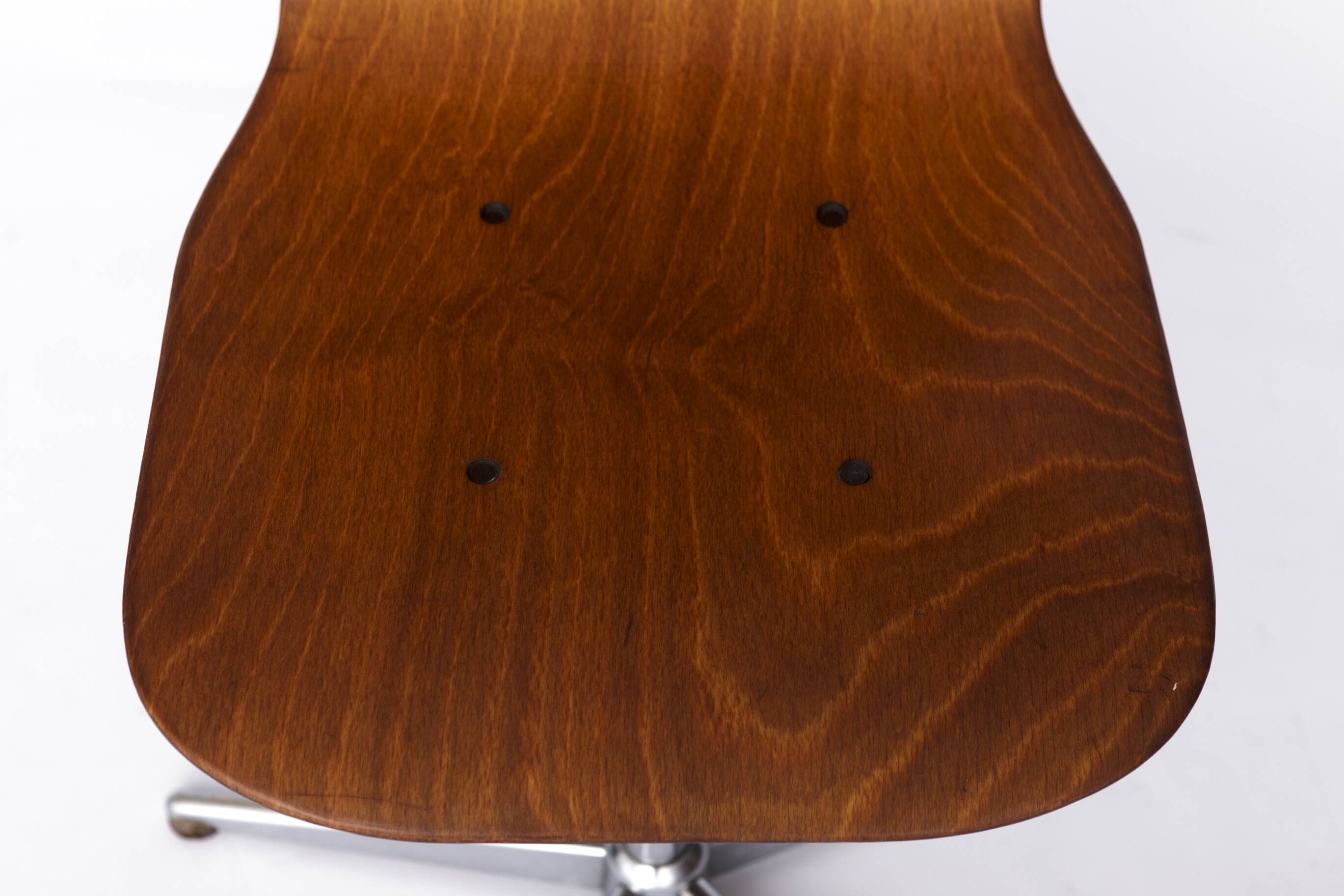 Vintage Pagholz Swivel Chair 1960s, Industrial School Chair