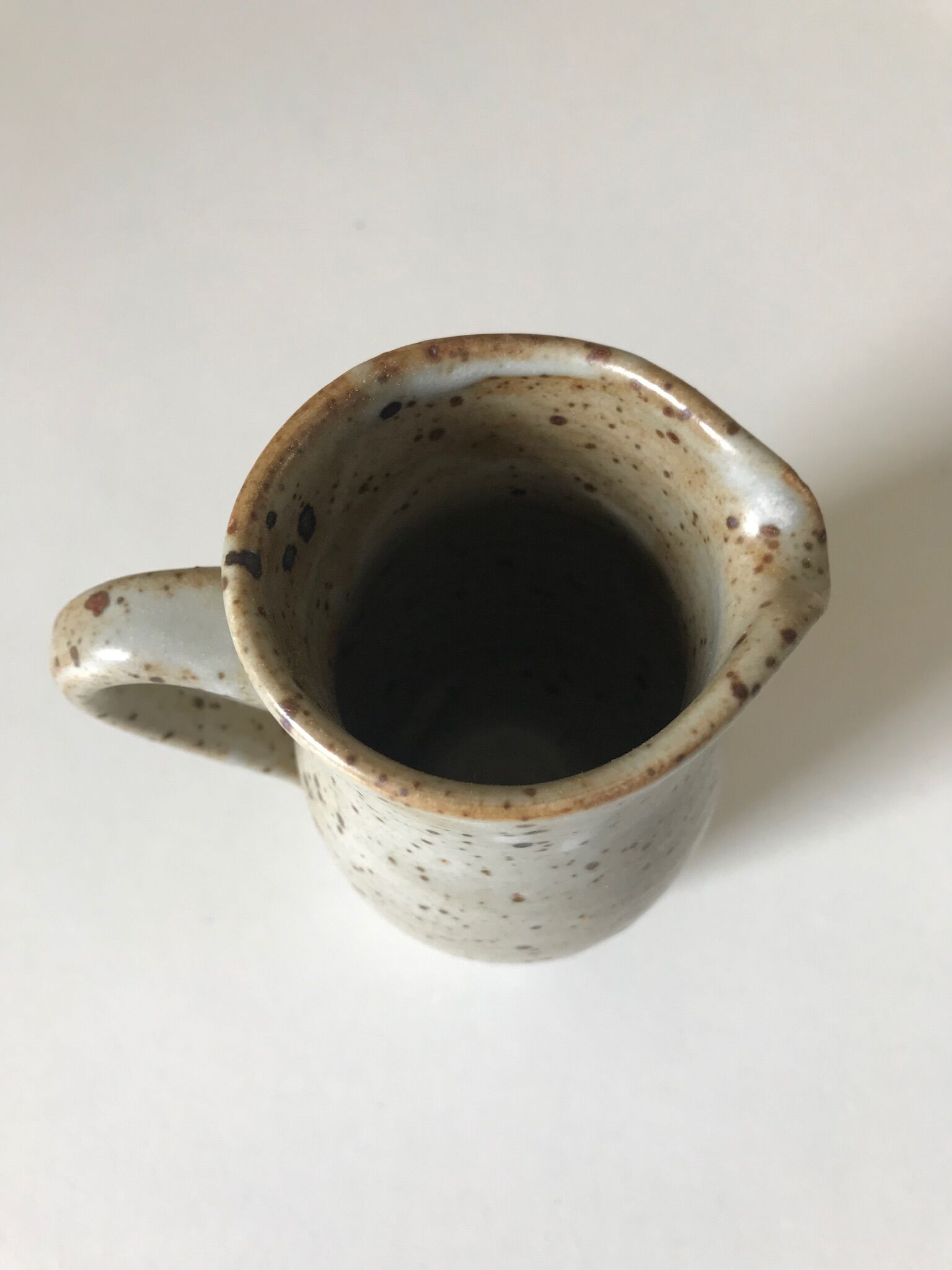 Vintage stoneware pitcher 1960