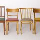 Set of 6 Vintage German Dining Chairs, 1950s–1960s | Beech Wood Frames