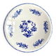St Amand round hollow dish in blue earthenware