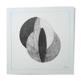 "offset" ink on paper