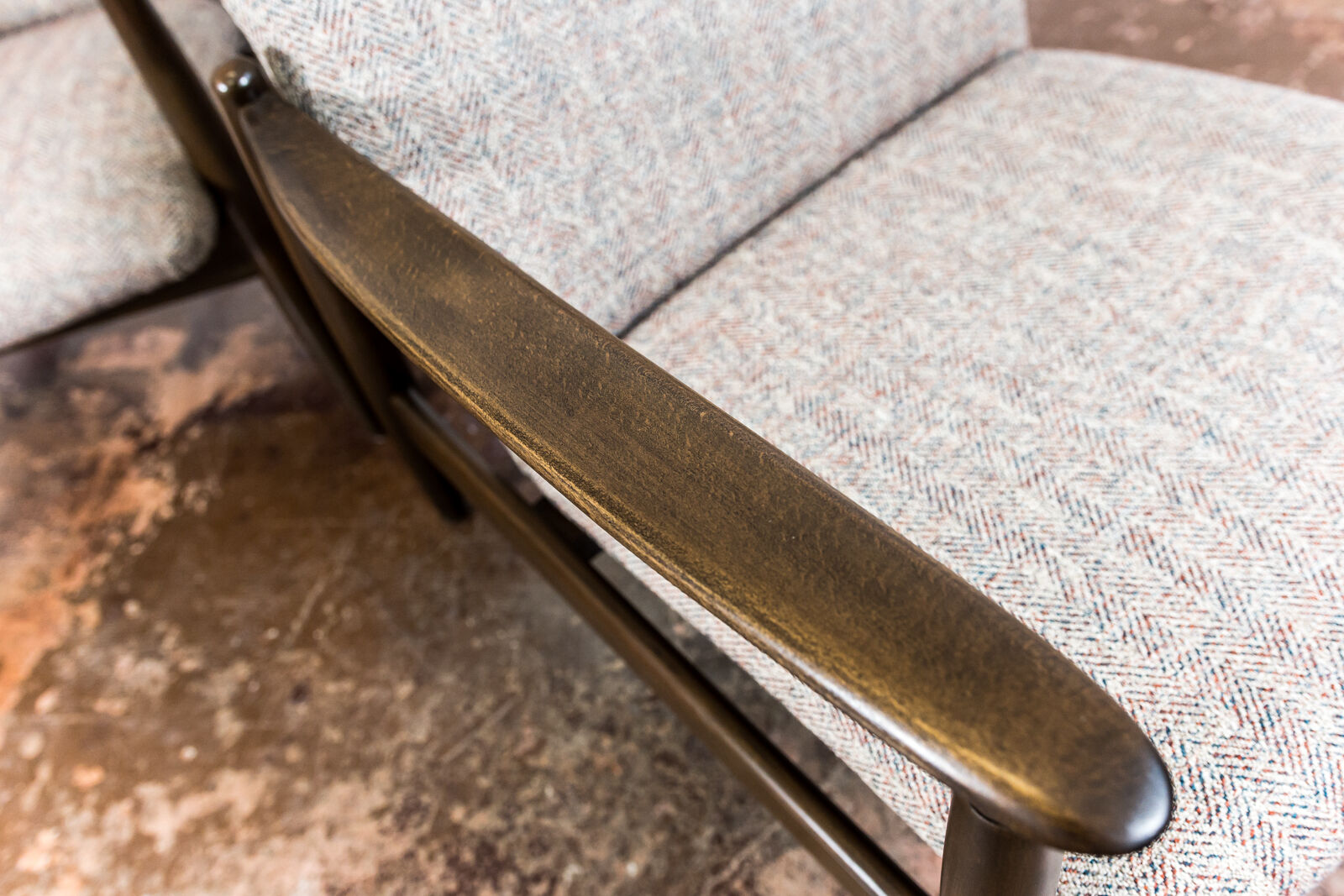 Paire de fauteuils GFM-64 par Edmund Homa Années 1960