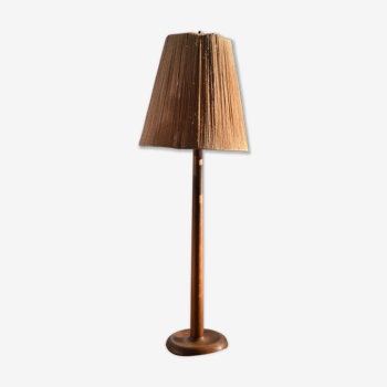 Lampadaire des années 60 en bois teck