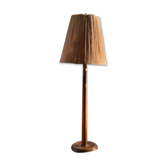 Lampadaire des années 60 en bois teck