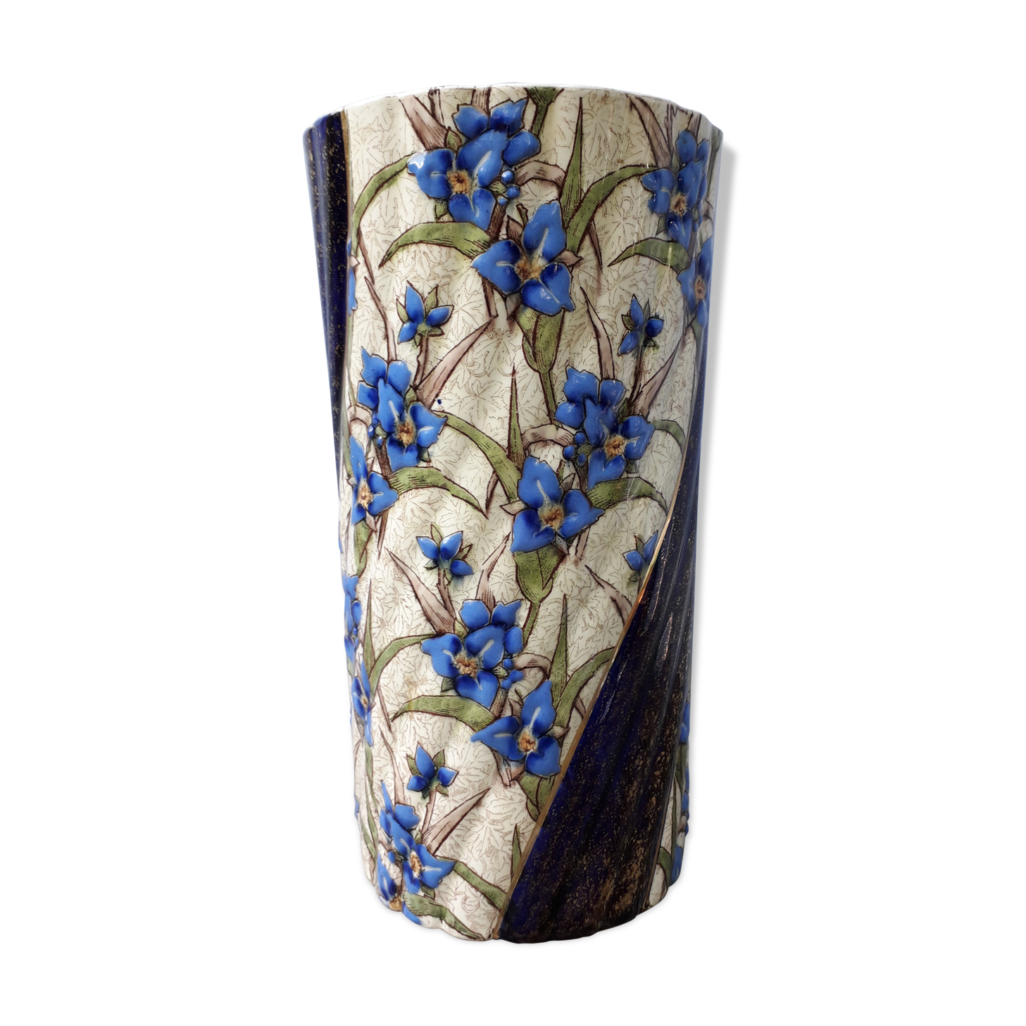 Vase Keller Guerin Luneville art nouveau