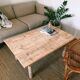 Farm table with cut feet