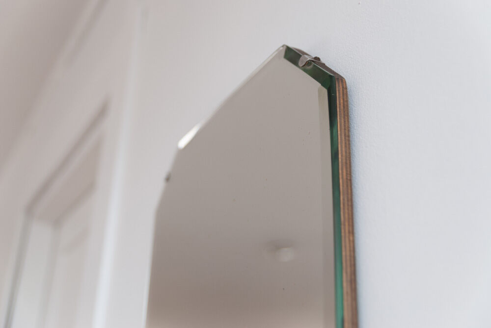 Art Deco rectangular mirror