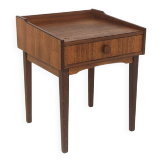 Scandinavian bedside table in teak, Sweden, 1960.