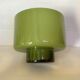 Cache pot vide poche pâte de verre vert