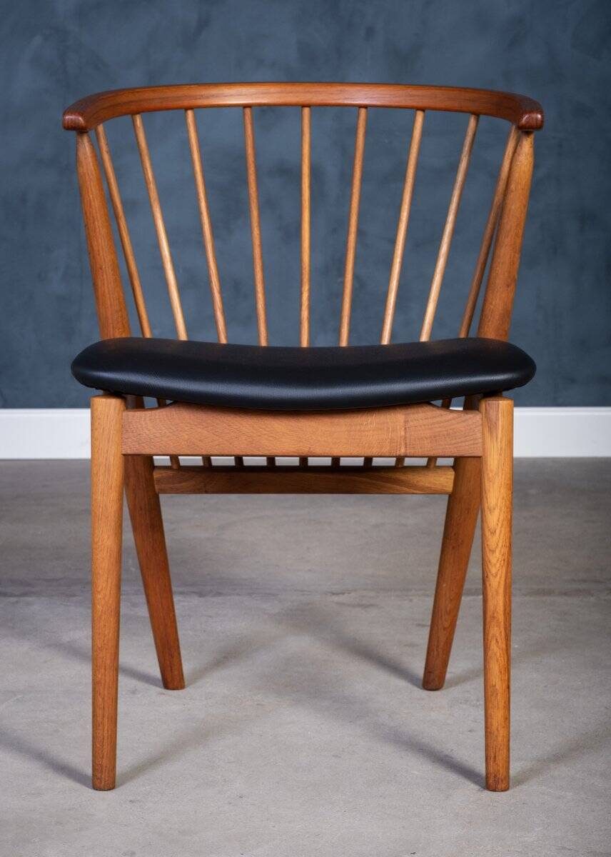 Teak and Oak Chair by Helge Sibast for Sibast Møbelfabrik, Denmark, 1960s