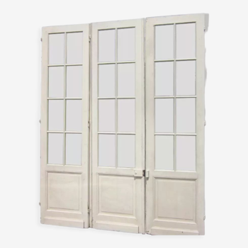 Set of 3 separation doors