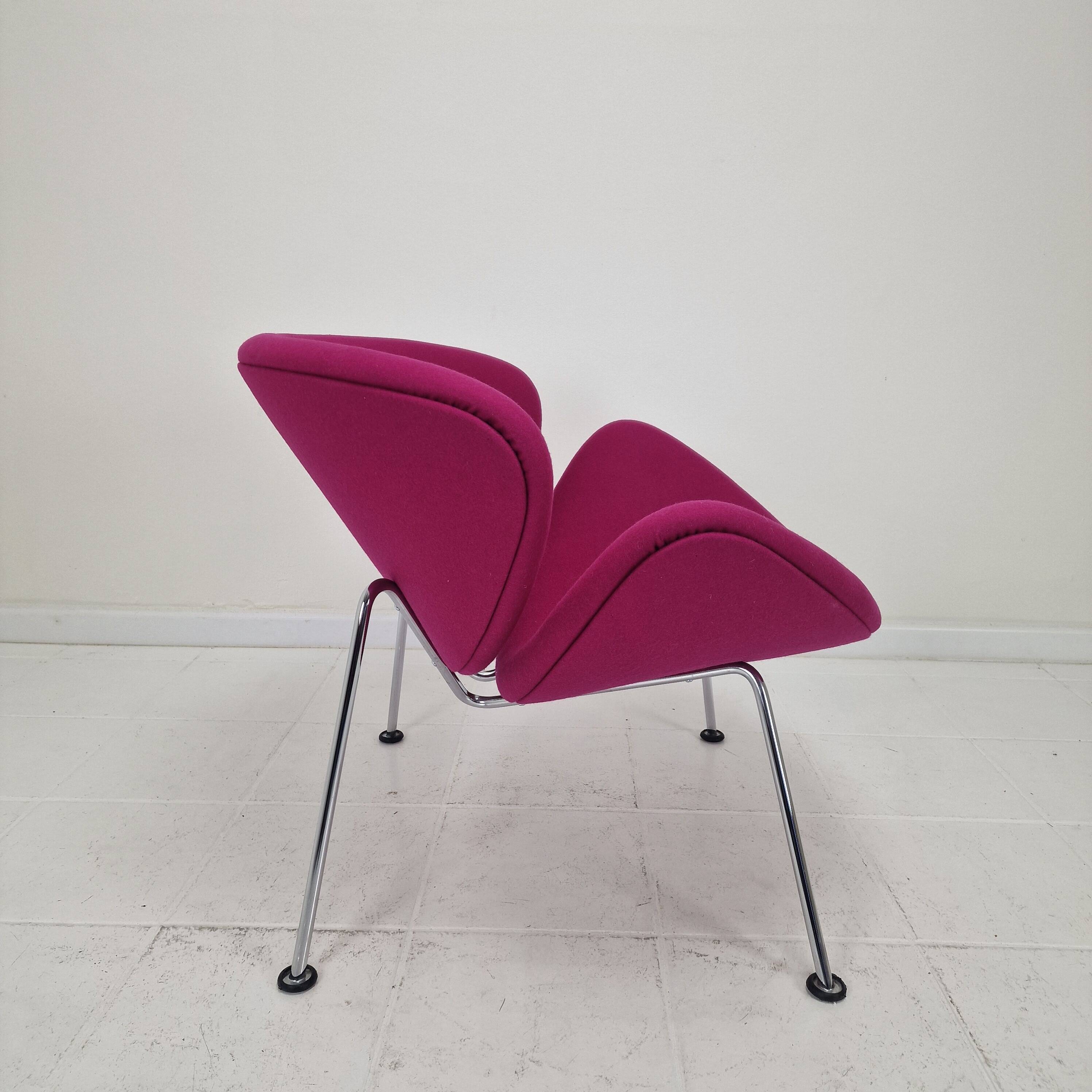 Orange Slice Chair with Ottoman by Pierre Paulin for Artifort, 1980s