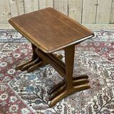 Suite of teak nesting tables from the 70s
