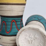 Two matching Scheurich West Germany vases