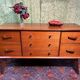 Mid century retro vintage teak small sideboard by Alfred Cox 1960