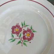 Cake dish, Madonna model, Moulin des Loups, Orcerame, made in France,