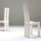 Pietro Costantini dining chairs 1980