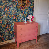 Chest of drawers "terracotta"