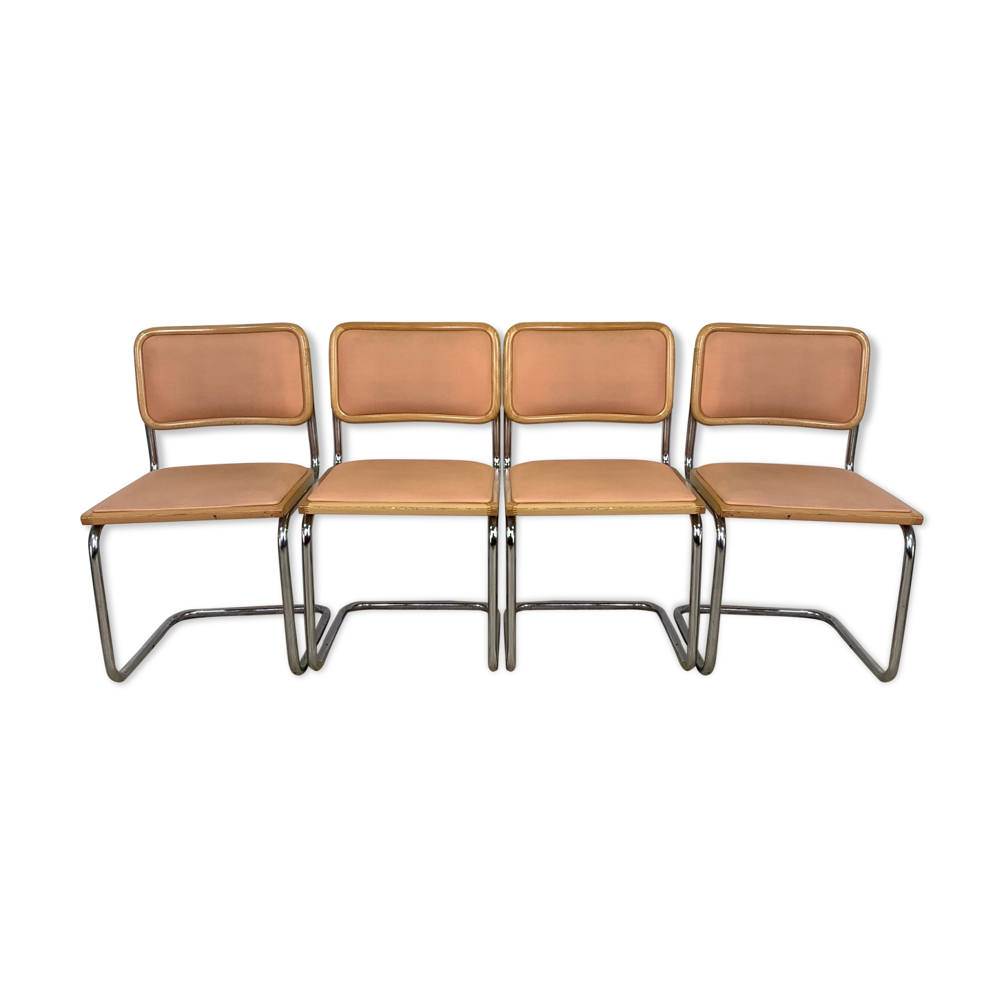 Lot of 4 chairs Cesca by Marcel Breuer