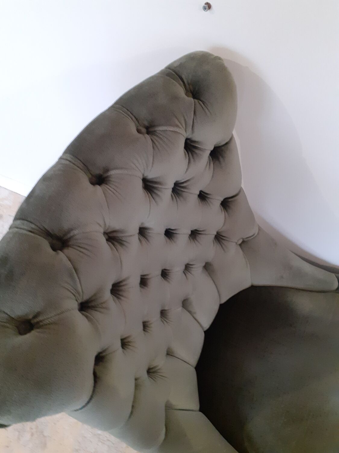 Pair of toad armchairs