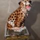 Ceramic leopard 70s