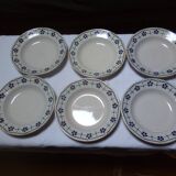 6 soup plates Philippe / Limoges