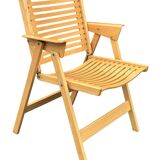 Niko Kralj Rex Plywood Folding Chair for Stol 1950s in wood